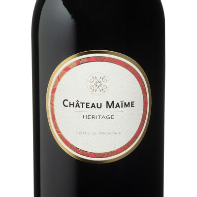 Cht maime heritage rouge cotes de provence