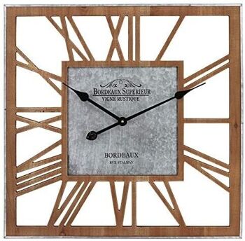 Horloge Murale – Taille 60x60x4.5cm