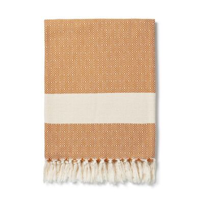 Damla Organic Cotton Peshtemals -Tan