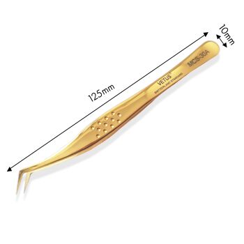 PINCE VOLUME POUR EXTENSIONS DE CILS VETUS – MCS-30A 2