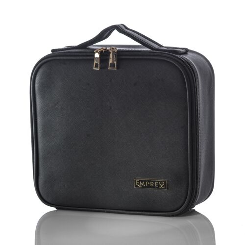 Empress small eyelash/make up storage carry case – black