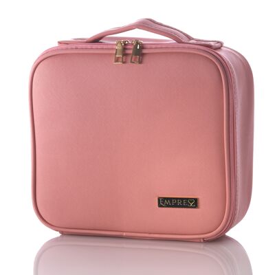 Empress Small eyelash/make up storage carry case – Pink