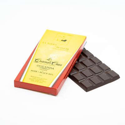 Uganda dark chocolate bar 80% Uganda