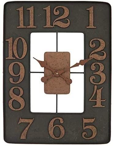 Große rechteckige Uhr 45x60x4cm