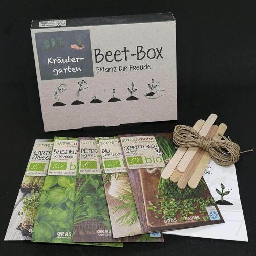 BIO Beet-Box "Kräutergarten"