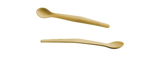 Silicone Spoon Soft Yellow 2-Pack