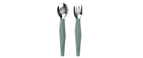 Stainless Steel Cutlery Harmony Green 2-Pack