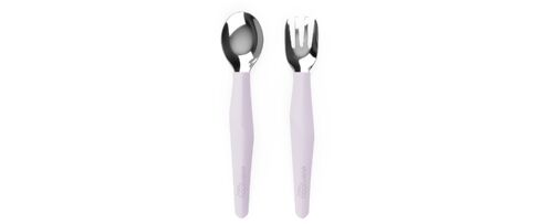 Stainless Steel Cutlery Light Lavender 2-Pack