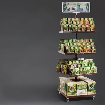 BIO seeds stand