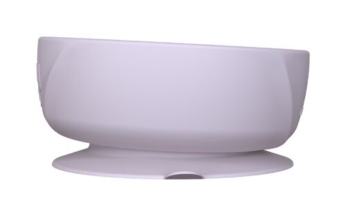Silicone Suction Bowl Light Lavender
