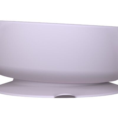 Silicone Suction Bowl Light Lavender