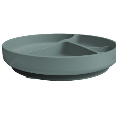 Silicone Suction Plate Harmony Green