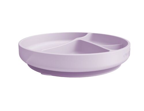 Silicone Suction Plate Light Lavender