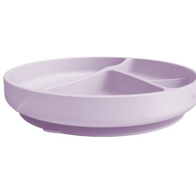 Silicone Suction Plate Light Lavender