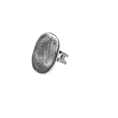 Medallion Ring- Silver