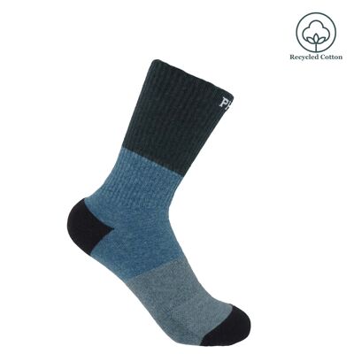 Recycelte Sportsocken für Damen - Navy