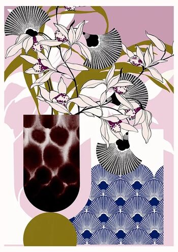 INKY VASE Giclee Fine Art Print - A3 1