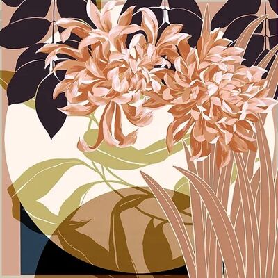 Painted crysanthemum - a2
