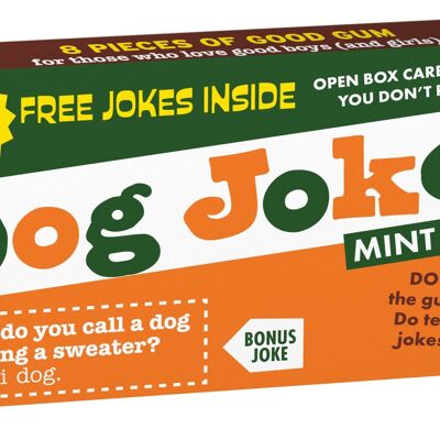 Dog Jokes Gum - NOUVEAU !