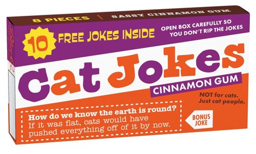 Cat Jokes Gum - NEW!