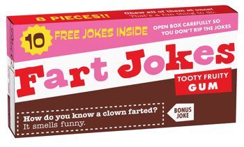 Fart Jokes Gum - NOUVEAU !