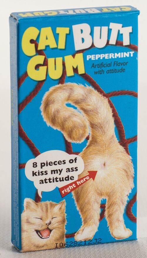 Cat Butts Gum