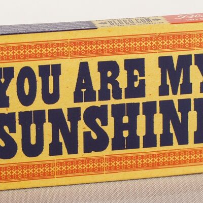 Du bist mein Sonnenschein-Kaugummi