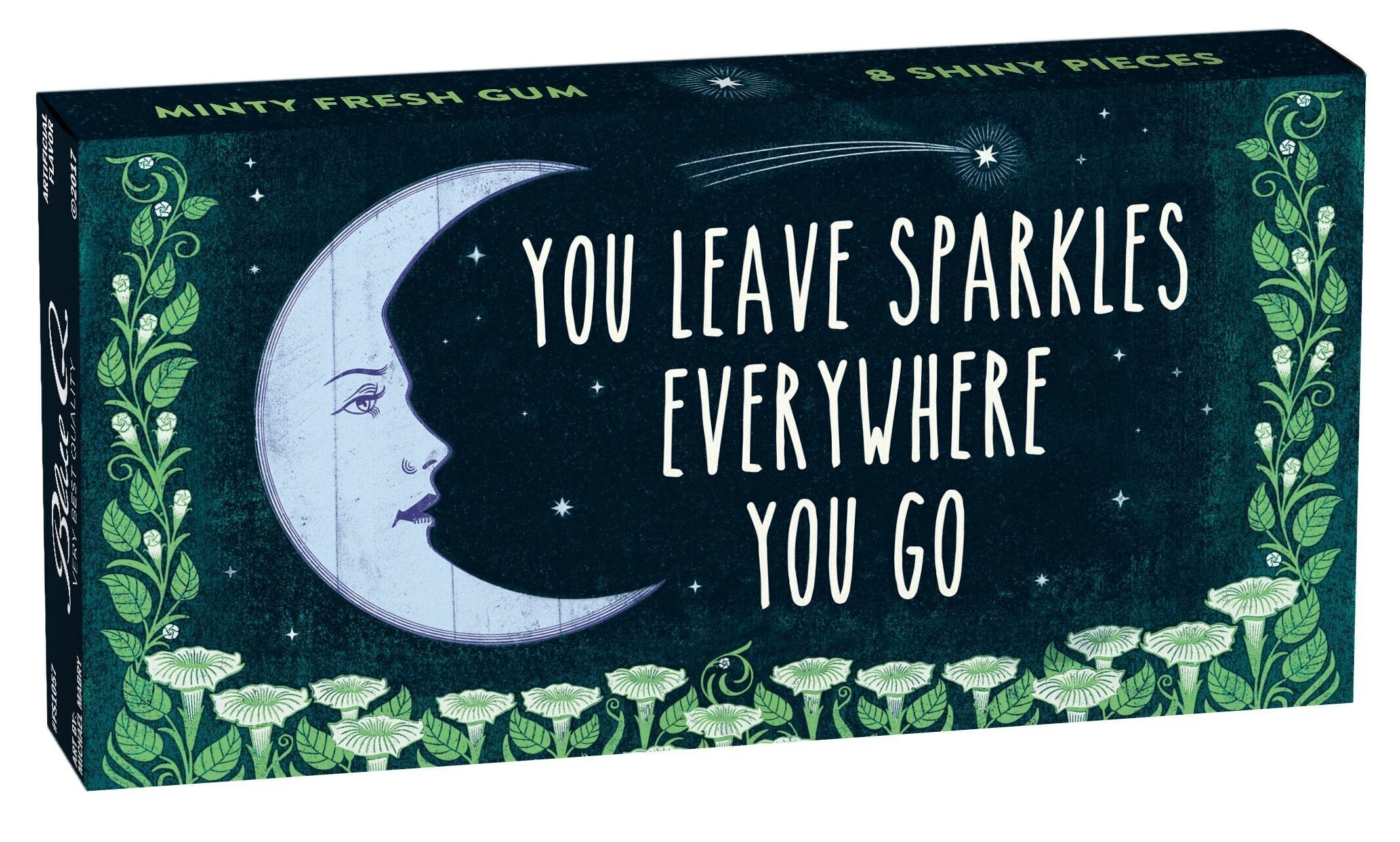 Sie hinterlassen Sparkles Gum