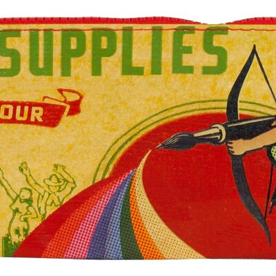 Art Supplies Pencil Case