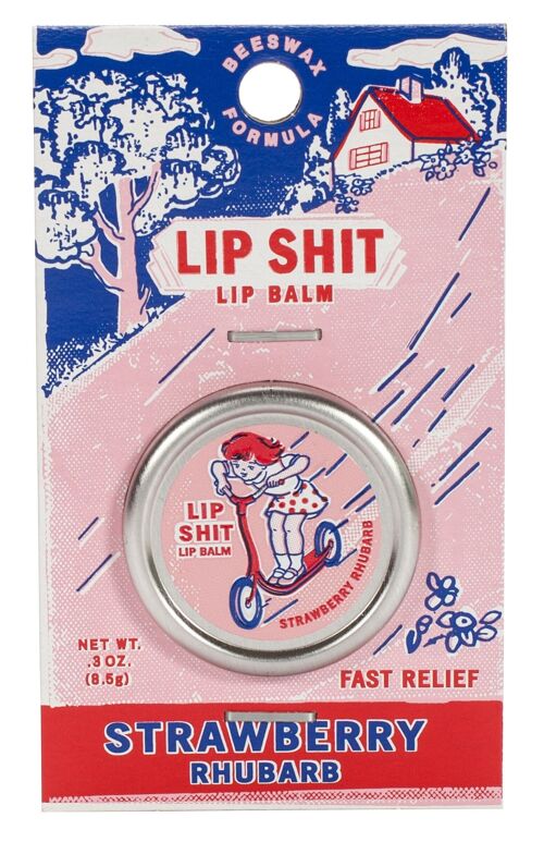 Strawberry Rhubarb Lip Shit