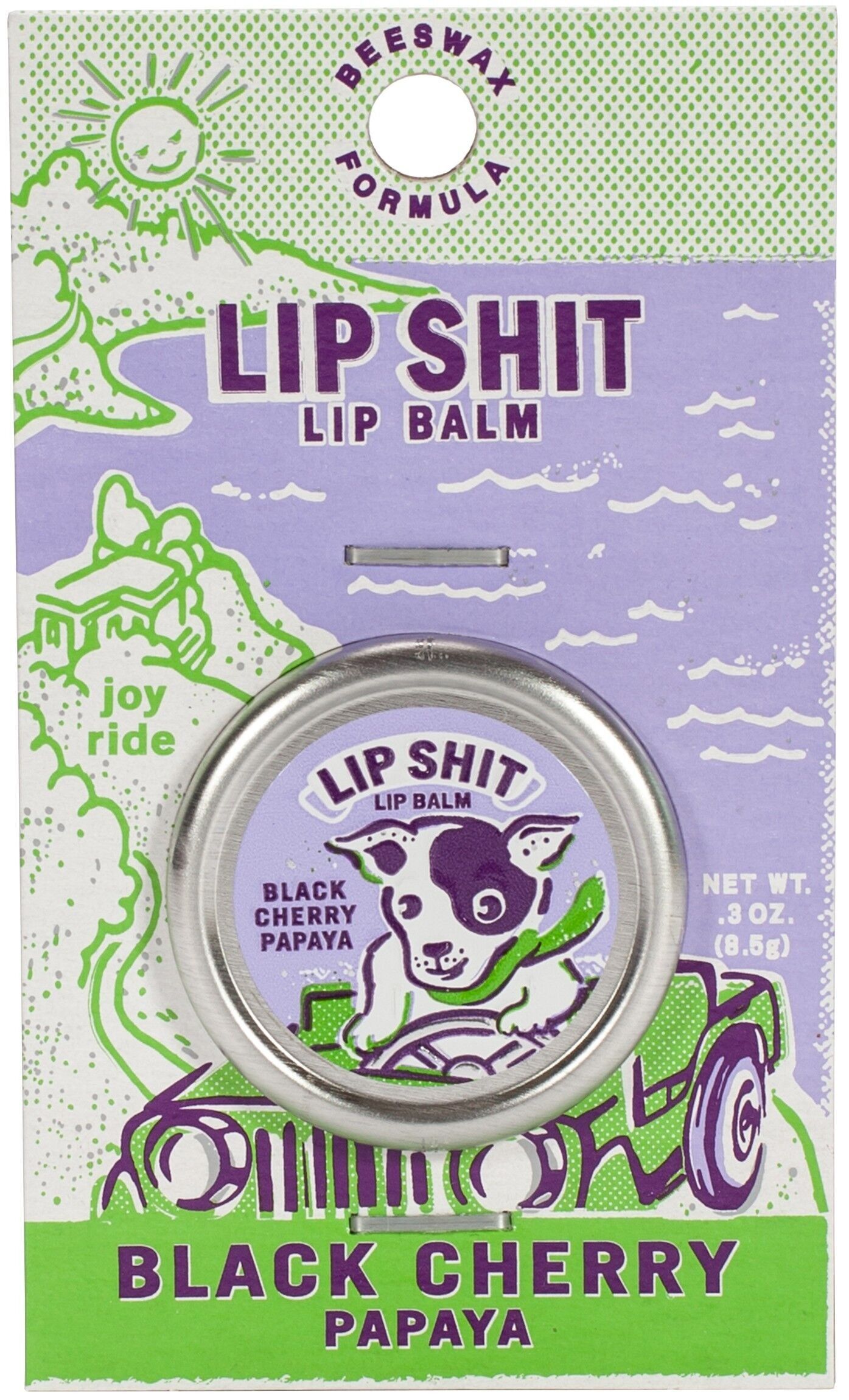 Schwarzkirsch-Papaya-Lippenscheiße