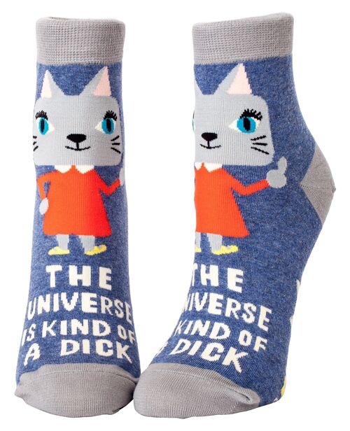 The Universe Is Kind of a Dick Ankle Sock