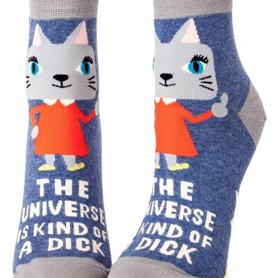 El universo es una especie de calcetín tobillero Dick