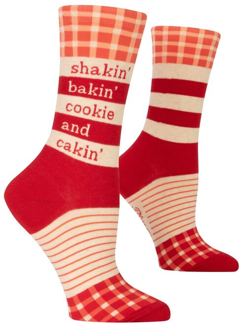 Shakin', Bakin' Crew Socks - NEW!