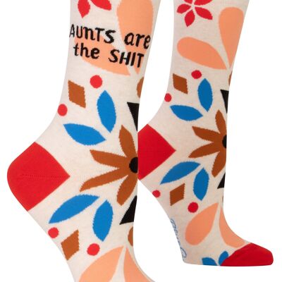 Aunts are the Shit Crew Socks - NEW!