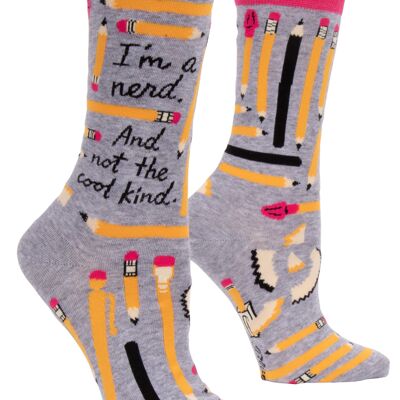 I'm A Nerd Crew Socks