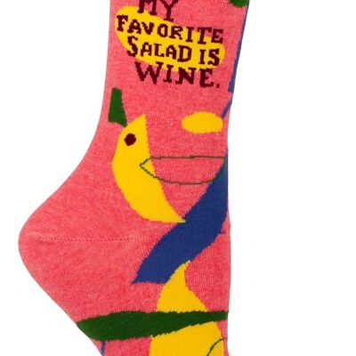 Mein Lieblingssalat sind Wine Crew Socken