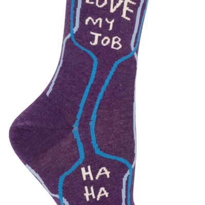 Ich liebe meine Job-Crew-Socken