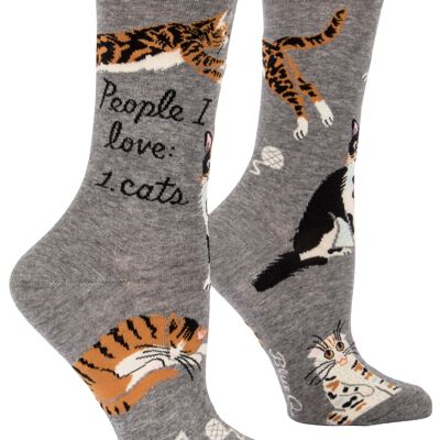 Menschen, die ich liebe: Cats Crew Socken