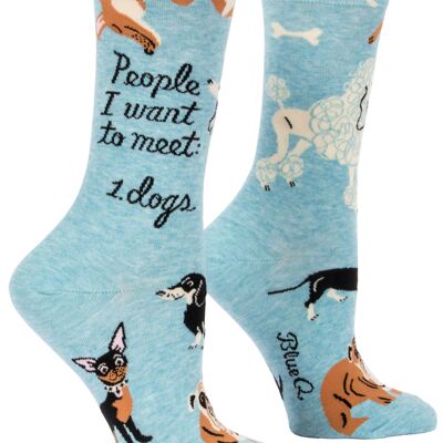 People to Meet: Dogs Crew Socks