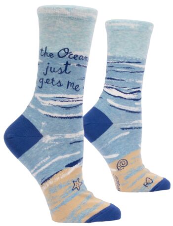 Chaussettes mi-mollet Ocean Gets Me