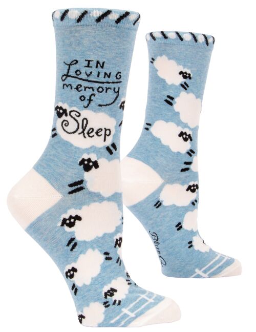 Loving Memory of Sleep Crew Socks