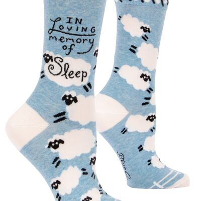 Chaussettes à mémoire d'amour du sommeil