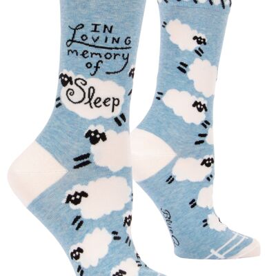 Loving Memory of Sleep Crew Socks
