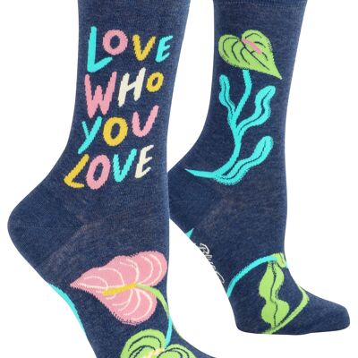 Love Who You Love Crew calcetines