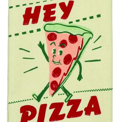 Hey Pizza Dish Towel