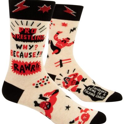 Pro Wrestling Men's Socks