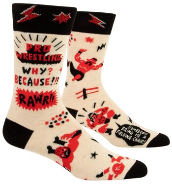 Chaussettes Pro Wrestling pour homme