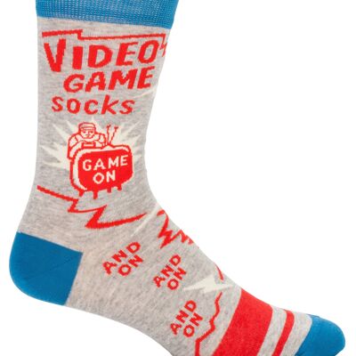 Video Game Socks Men's Crew