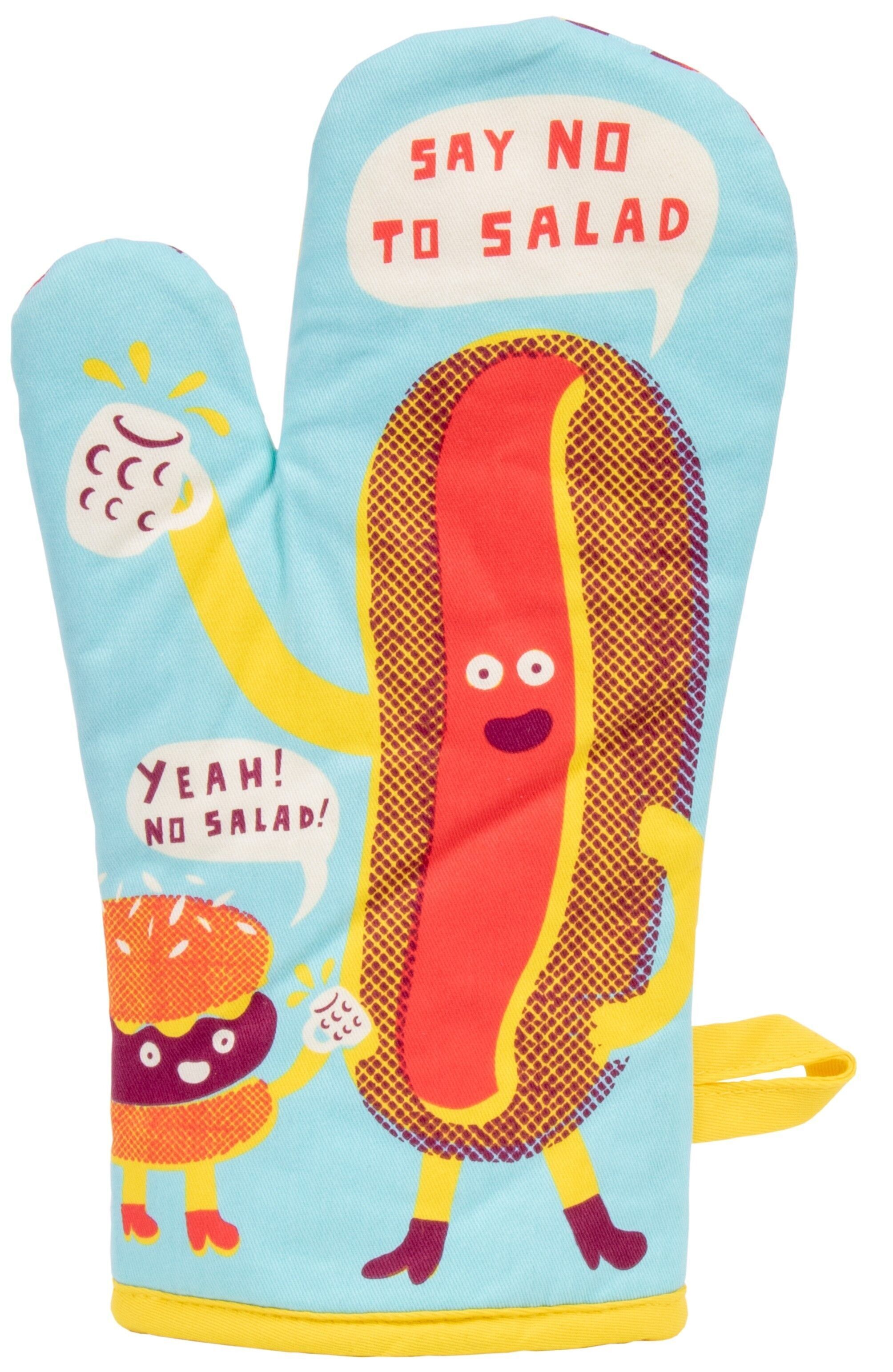 Sagen Sie Nein zu Salat Ofenhandschuh